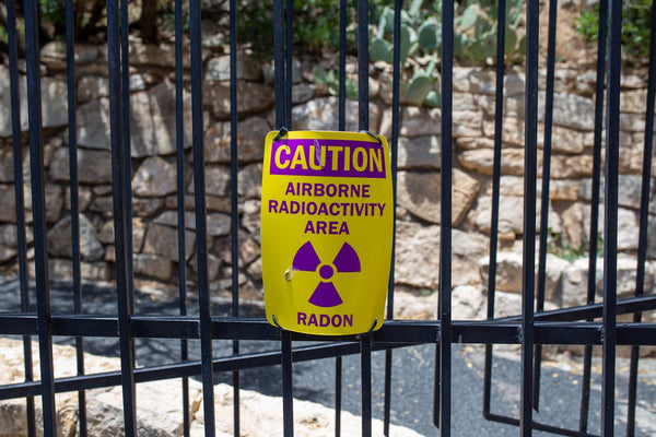 Radioactive area warning