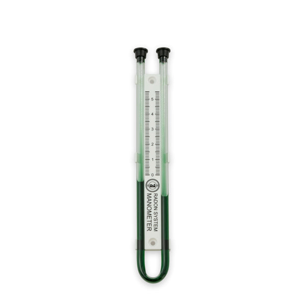 5.5" U-Tube Radon System Manometer