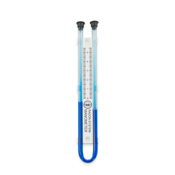 5.5" U-Tube Radon System Manometer