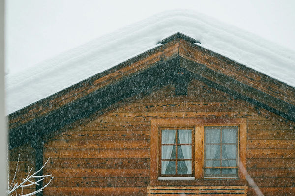 A house in the snow
