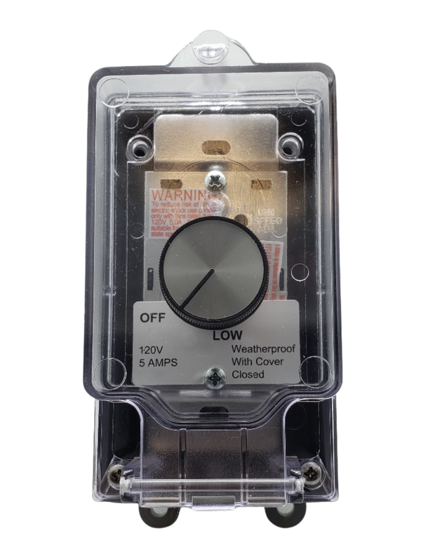 Weatherproof Fan/Speed Control