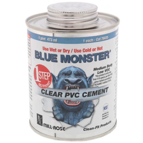 Blue Monster 1-Step PVC Cement