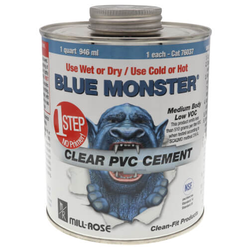 Blue Monster 1-Step PVC Cement